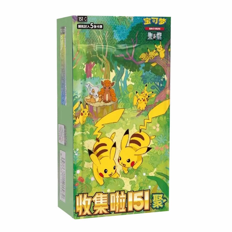 Image of Pokemon TCG - Chinese 151c Gather Slim Booster Box