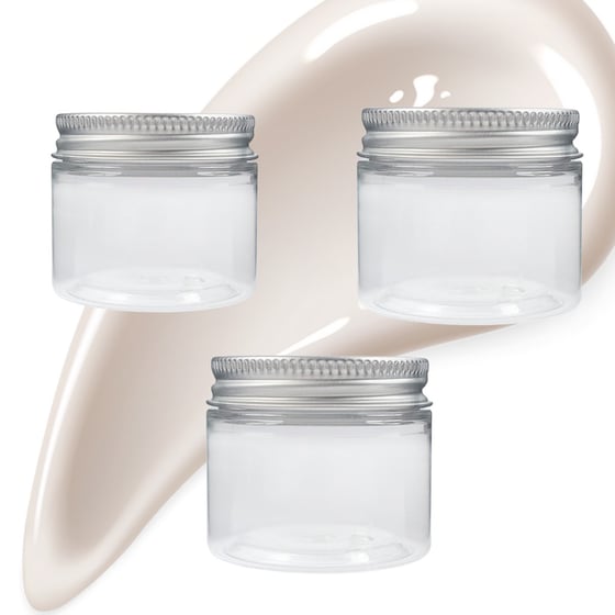 Image of 3 x 50ml secret formula moisturisers unlabelled 