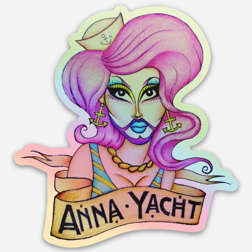 Anna Yacht Sticker