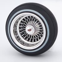 Image 4 of 1:25 13" straight lace chrome