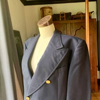 Image 4 of Jupiter Double Breasted Navy Wool Jacket XL