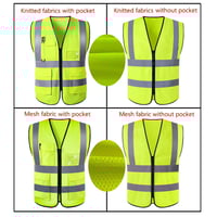 Image 8 of Reflective Safety Vest - Unisex