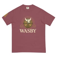 Image 1 of WASBY® Unisex Garment-Dyed Heavyweight | Modern Christian Clothing  | Faithwear UK T-Shirt