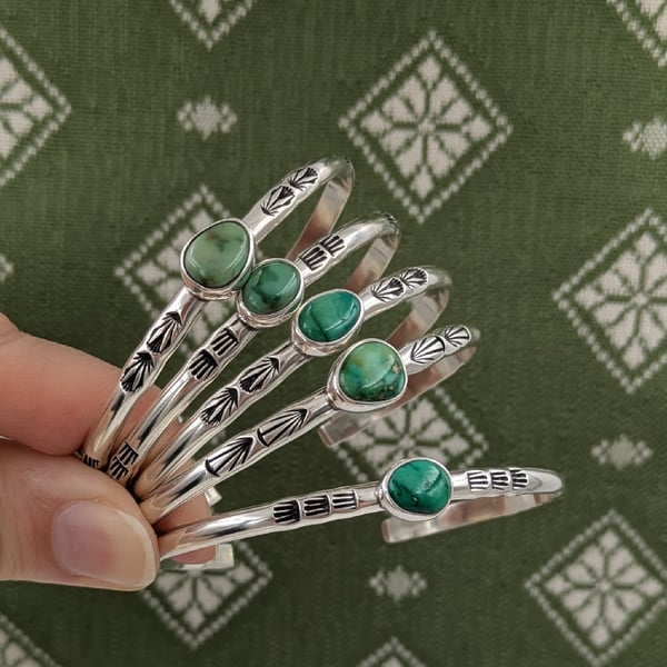 Image of Turquoise Stacker Cuff