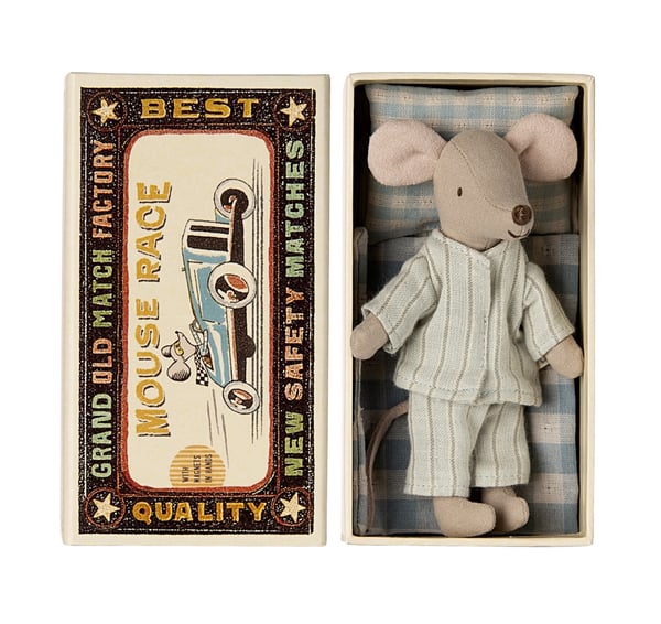 Image of Maileg Big Brother Mouse in Matchbox 2024