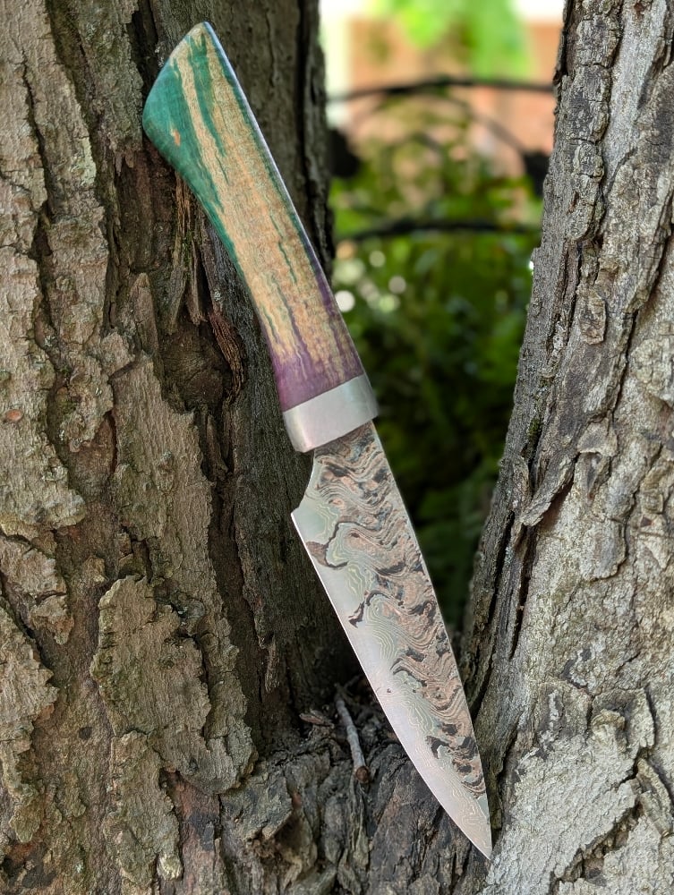 Rustic Forged Tiger-mai Long Hunter