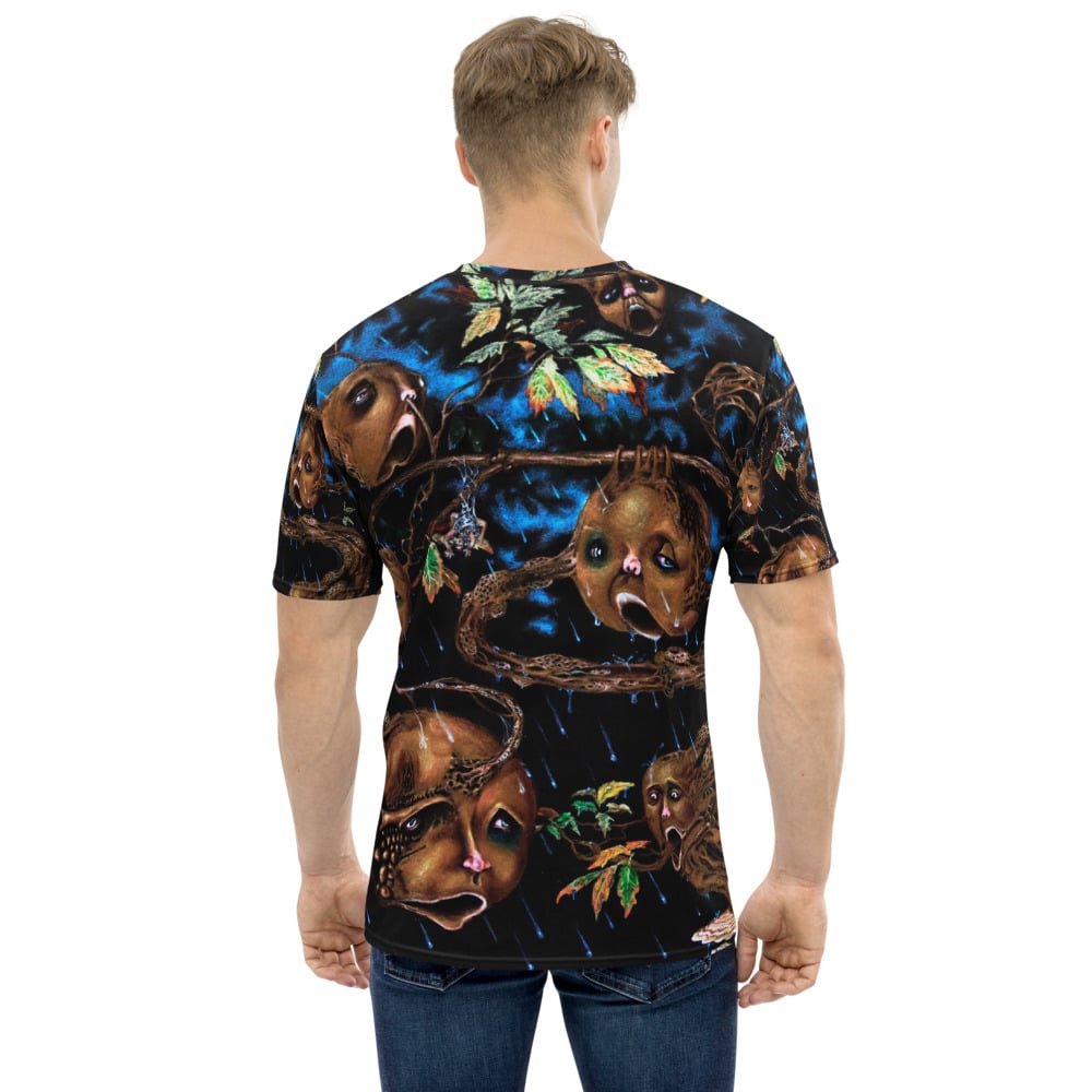 Waiting to Fall Allover Print T-shirt by Mark Cooper Art