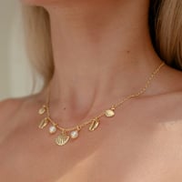 Image 1 of Seashell Charm Necklace 