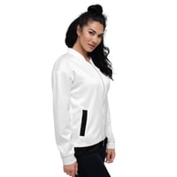 Image 1 of love-peace-harmony Unisex Bomber Jacket