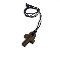 Tiger's Eye Ankh Necklace