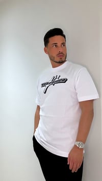 Image 3 of Discarded® Dripped Tee - White
