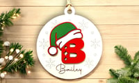 Image 1 of Santa hat ornament 