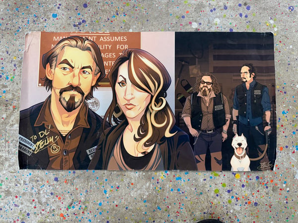 Image of Gemma Chibs Bobby Tig on HEAVY stock