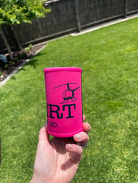 Image 2 of DESERT STAMPEDE CO. Stubbie Cooler _ Hot pink