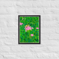 Image 3 of Pink Pollen Collection Framed Poster