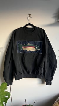Image 1 of XXL - black trout sweater 