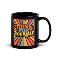 Image 2 of Think For Yourself Retro Mug – Vintage Coffee Mug