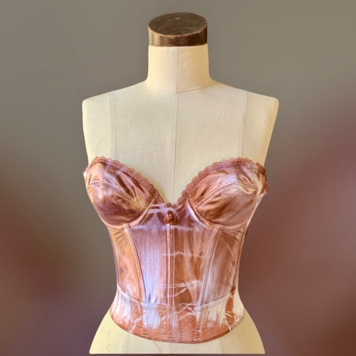 Champagne Bustier 34A