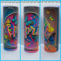 APRIL NAME  TUMBLER 