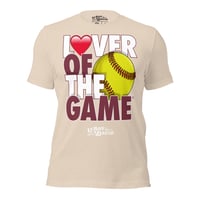 Image 1 of LOTG College Softball Unisex T-shirt (Gold & Garnet)