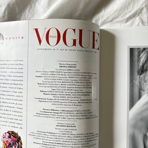 Image of Vogue Italia Costumi Swimsuit Supplement May 1989 Issue