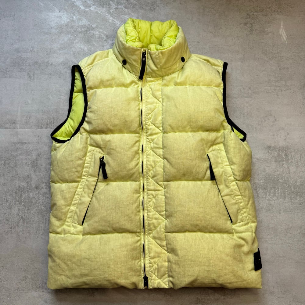Image of AW 2019 Lino Resinato Down - TC Gilet, Size XL