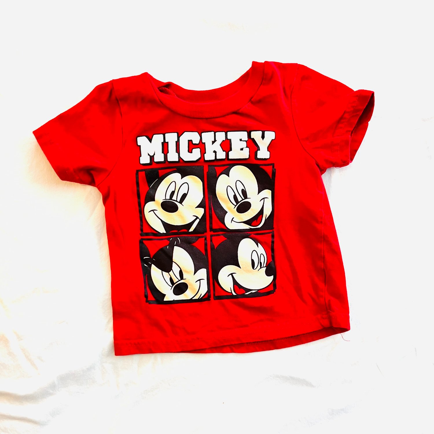 Image of MICKEY FACE FRAME SHIRT size 18M