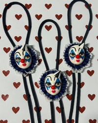 Lola ruffle bolo tie