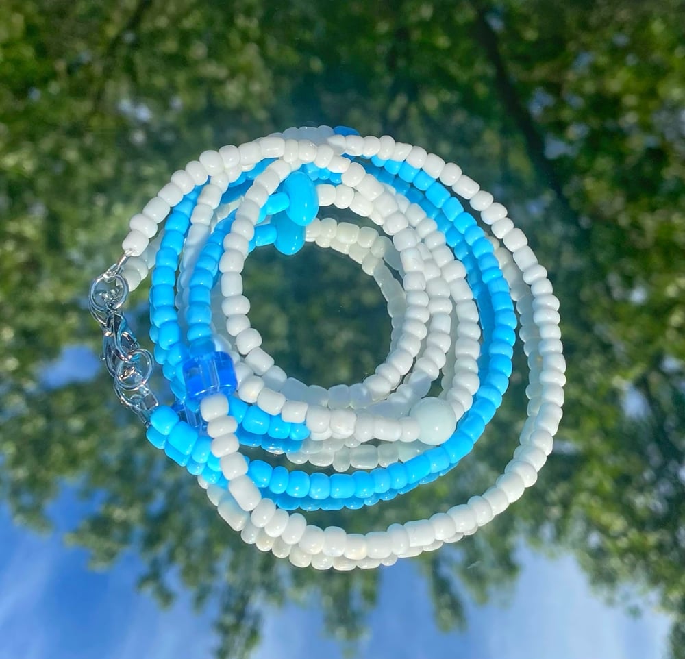 Image of “Ocean” Waist Beads 