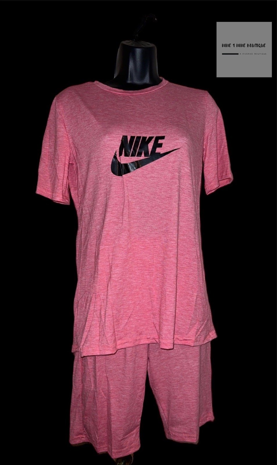 Image of Women’s Biker Short Set (PINK)
