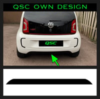 X1 Vw Up! Rear Lower Bumper Trim Sticker