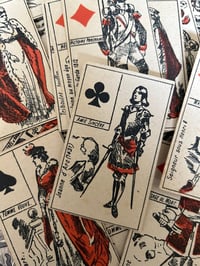 Image 7 of Ancien Jeu de 32 cartes de divination, David, 1892! Complet! 