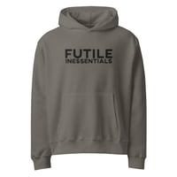 Image 1 of Futile Inessentials Oversized heavyweight hoodie