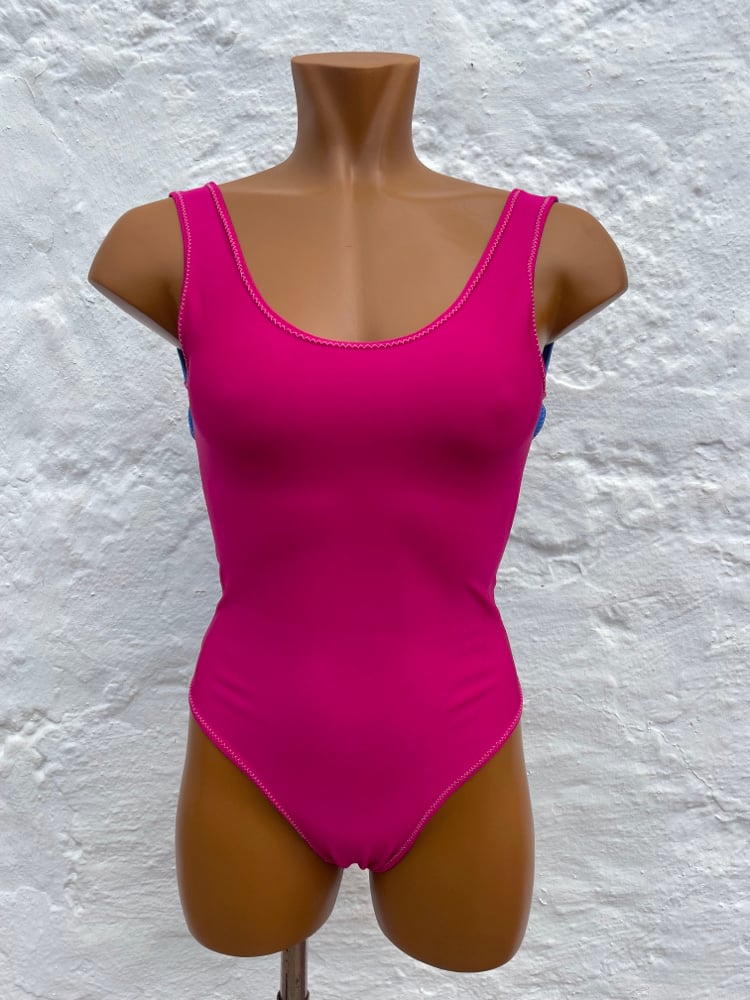 Image of Bañador Fucsia-Mediterráneo