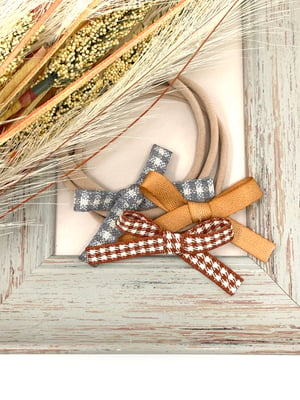 Image of Baby Ribbon Tied Nylon Headbands (Set of 3)