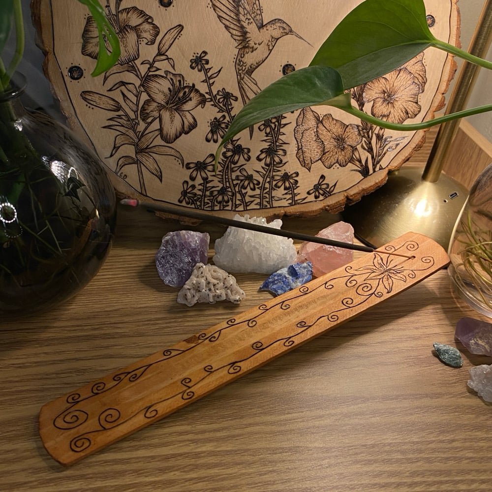 Image of Blooming Vine Incense Holder