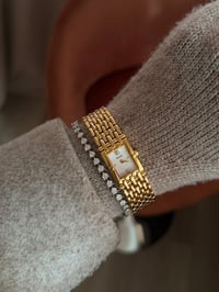 Image 1 of Vintage BULOVA Mother Of Pearl Rectangular Dial - New in Tag ⚜️