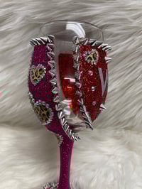 Image 3 of “Wild Thang” Wine Glass