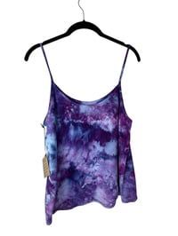 Image 5 of L Woven Summer Set in Purple Haze Watercolor Ice Dye