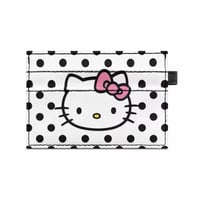 hk x polka dot card holder . 