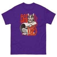 Image 4 of Men's classic tee - Dog w/ Bad Vibes on Front