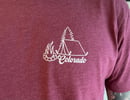 Image 4 of Camp Shirt- Burgundy 