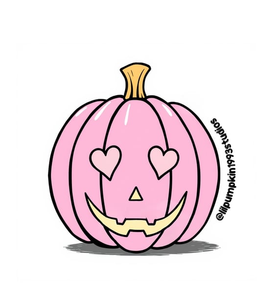 Image of Pumpkin Love Art Print 4x6 #2