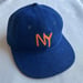 Image of KM Style NY Indigo Sashiko Ball Cap 003