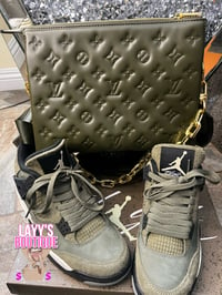 Image 1 of Jordan 4 Craft Olive LV Set