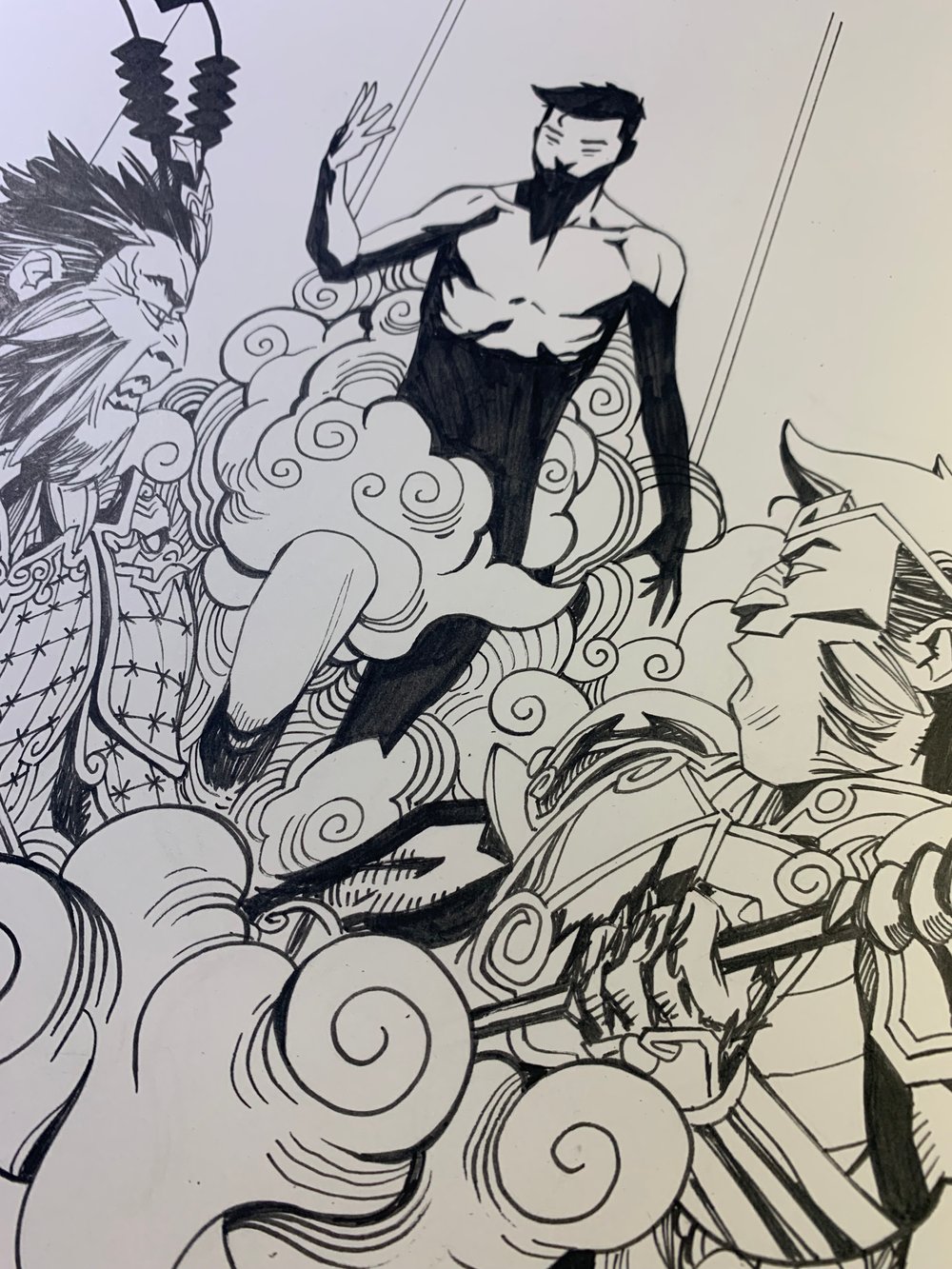 Image of MONKEY PRINCE #11 pg 19 original art