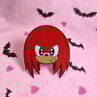 Image 1 of Echidna - 3.25 Inch - Embroidered, Iron-On Patch
