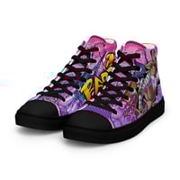 Image 15 of WOMEN'S - Delinquent Bunny -  high top canvas shoes