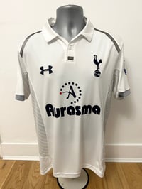 Image 2 of Tottenham Hotspur “BALE 11” 2012/13 Home Shirt + PL patches, M