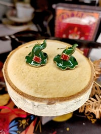 Image 7 of Kolczyki wiedźmowe kapelusze 